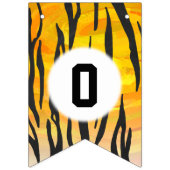 04 von 12 Tiger Themed Party Bunting Wimpelkette (Zweite Fahne)