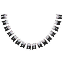 04of12 Baseball Themed Party Bunting Wimpelkette