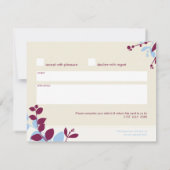 051-Tonya:: UAWG REPLY FLAT CARD RSVP Karte (Rückseite)