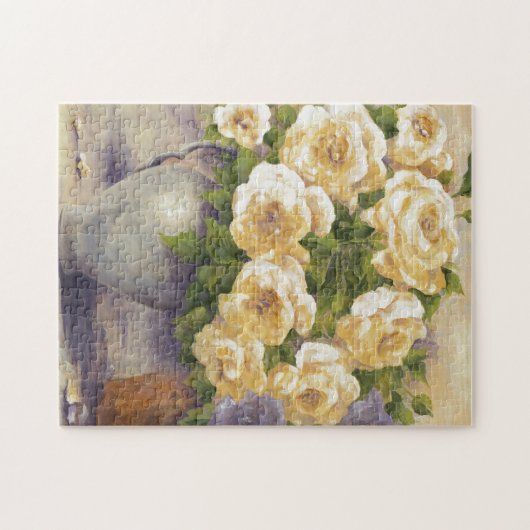 0548 Gelbe Rosen in Pitcher Puzzle (Horizontal)