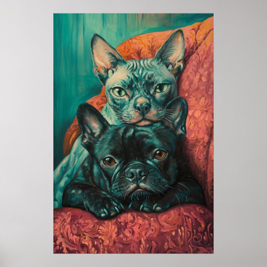 054 Tiere Poster (Vorne)