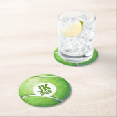 05.12 Party für den Tennisball Runder Pappuntersetzer (Vor Ort)