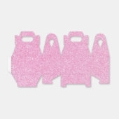 05 Baby Pink Glitzer Print Glitzern Gable Geschenkschachtel (Ungefaltet)