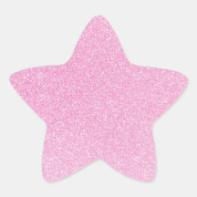 05 Baby Pink Glitzer Print Glitzern Star