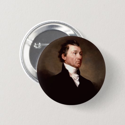 05 James Monroe Button (Vorne & Hinten)