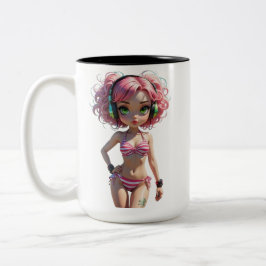 05A Dollz von: Svace - Serie 01 Zweifarbige Tasse