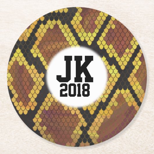 05of12 Custom Snake Party Untersetzer (Vorderseite)