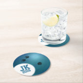 05of12 Party für den abnehmbaren Bowling Ball Runder Pappuntersetzer (Vor Ort)