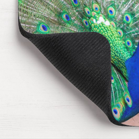 0601-Peacock Mousepad (Ecke)