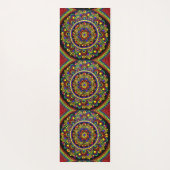 060 - Mandala Yoga Mat Yogamatte (Rückseite)