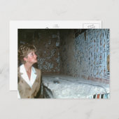 060 Prinzessin Diana Ägypten 1992 Postkarte (Vorne/Hinten)