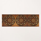 063 - Mandala Yoga Mat Yogamatte (Vorderseite (Horizontal))