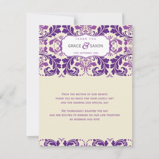 064 Enna :: DANK YOU NOTE 2 - clever Einladung (Vorderseite)