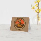 06.02. Lame Duck Day Karte (Gelbe Blume)