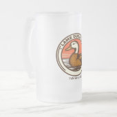 06.02. Lame Duck Day Mattglas Bierglas (Vorderseite Links)