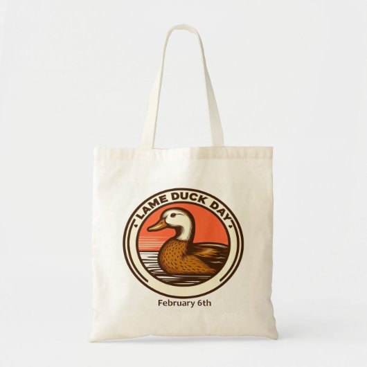 06.02. Lame Duck Day Tragetasche (Vorne)
