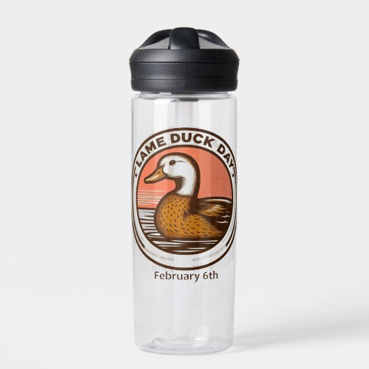06.02. Lame Duck Day Trinkflasche (Vorderseite)