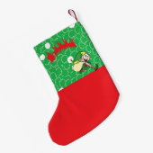 06 Elf-Strumpf Kleiner Weihnachtsstrumpf (Rückseite (Hängend))