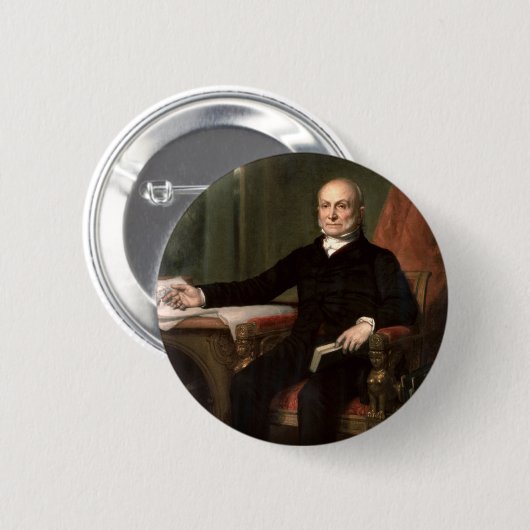06 John Quincy Adams Button (Vorne & Hinten)