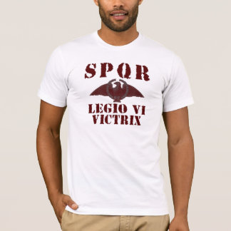 06 Octavian 6. Victrix römischer Legions-Adler-T - T-Shirt