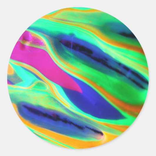 #06 TLuv.Design© "Phantasmagoria" Serie Runder Aufkleber (Vorderseite)