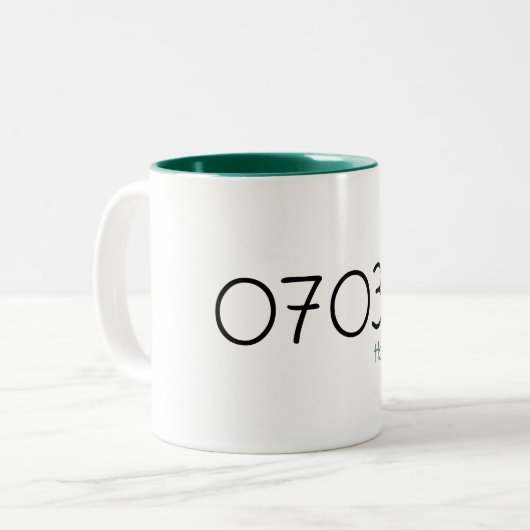 07030, Hoboken Zweifarbige Tasse (Vorderseite Links)