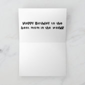 071, Happy Birthday Karte (Innenseite)