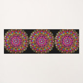 073 - Knitting Mandala Yoga Mat Yogamatte (Rückseite (Horizontal))