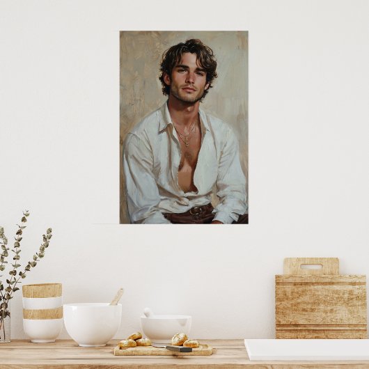 076 Personen Poster (Küche)