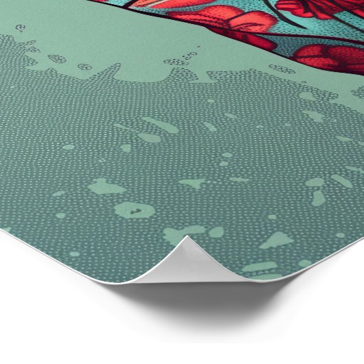 077 Personen Poster (Ecke)