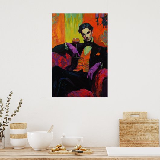 079 Personen Poster (Küche)