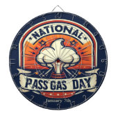 07.01. National Pass Gas Day Dartscheibe (vorne)