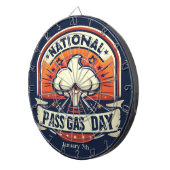07.01. National Pass Gas Day Dartscheibe (Vorderseite rechts)