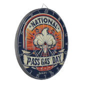 07.01. National Pass Gas Day Dartscheibe (Vorderseite Links)