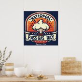 07.01. National Pass Gas Day Poster (Küche)