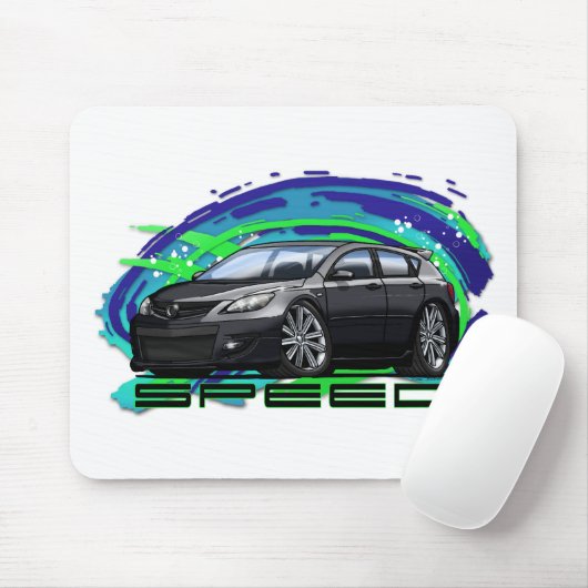 07-09 Speed3_Black Mousepad (Mit Mouse)