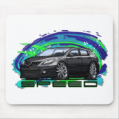 07-09 Speed3_Black Mousepad (Vorne)
