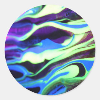 #07 "Cosmic Star Beings" Phantasmagoria Serie Runder Aufkleber