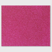 07 Drucke des Hot Pink-Glitzer Geschenkpapier (Flach)
