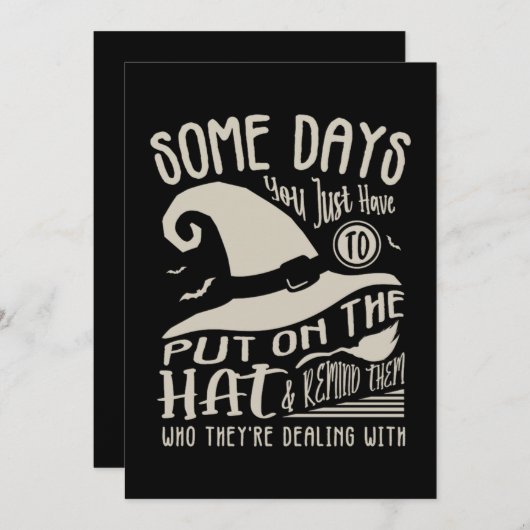 07.Halloween Funny Save The Date (Vorne/Hinten)