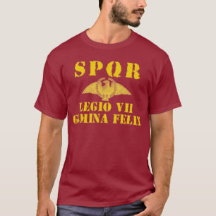 07 Vespasian 7. glückliche Zwillings-römischer T-Shirt
