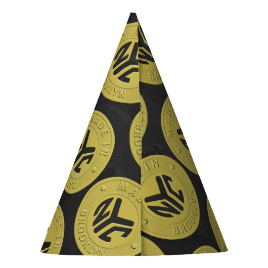 07 von 12 Brooklyn Made Party Hats Partyhütchen (Rückseite)