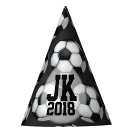 07 von 12 Custom Soccer Party Hats Partyhütchen