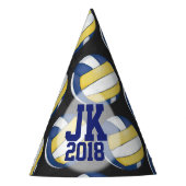 07 von 12 Custom Volleyball Party Hats Partyhütchen (Vorderseite)
