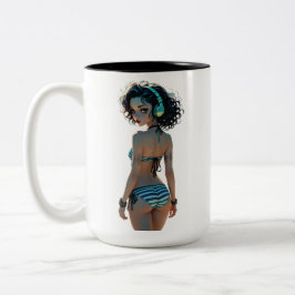 07A Dollz von: Svace - Serie 01 Zweifarbige Tasse