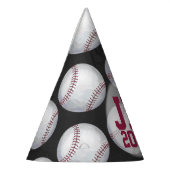 07of12 Custom Baseball Party Hats Partyhütchen (Links)