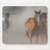 0800-Wild Mustangs Running Mousepad (Vorne)