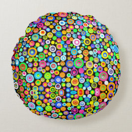 080 - Rundkissen Rundes Kissen