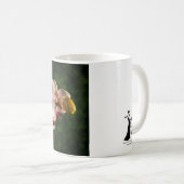 0834-Rosa Orchideen Kaffeetasse (VorderseiteRechts)