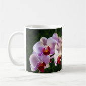 0834-Rosa Orchideen Kaffeetasse (Links)